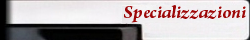  Specializzazioni